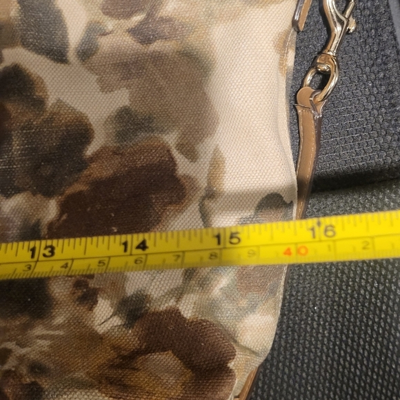 Coach Bleecker Cooper Large Satchel Purse Camo Flower Print Bag With Dust Bag - Picture 15 of 16